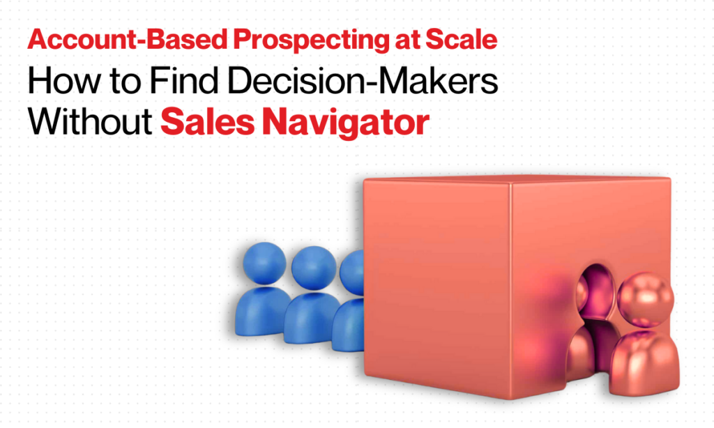 Dashboard für kontenbasiertes Prospecting